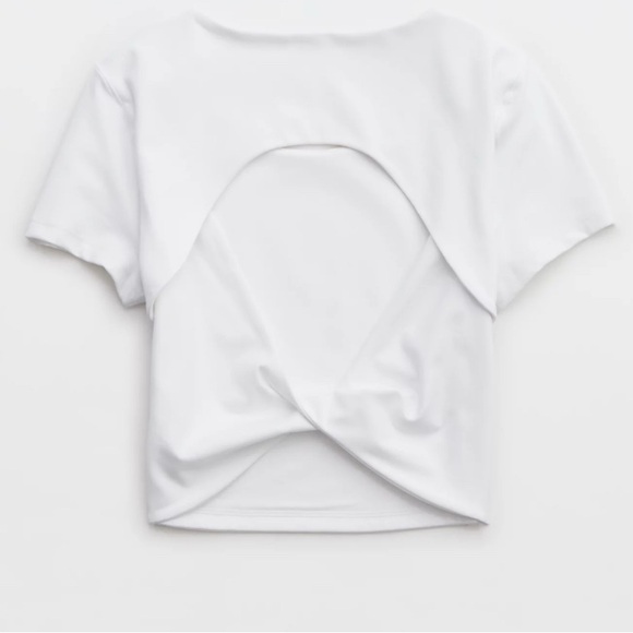 Aerie Real Me/ OFFLINE/ woman’s XL/ brand new/XTRA Twist Back Tee - Picture 4 of 10